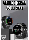 Akıllı Saat Bluetooth Bağlantılı Amoled Ekran Uyku ve Sağlık Takibi