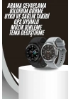 Akıllı Saat Bluetooth Bağlantılı Yuvarlak Ekran Plastik Kordonlu