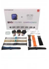 Akıllı Saat Bluetooth Kulaklık Adımsayar Sağlık Takibi Çağrı Cevaplama