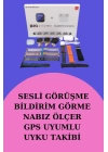 Akıllı Saat Bluetooth Kulaklık Hediyeli Bildirim Görme Sesli Görüşme Çoklu Kordon