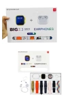 Akıllı Saat Bluetooth Kulaklık Hediyeli Bildirim Görme Sesli Görüşme Çoklu Kordon