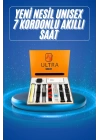 Akıllı Saat Çağrı Cevaplayabilen Unısex 7 Kordonlu Müzik Dinleme