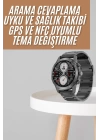 Akıllı Saat Çelik Kordon Çağrı Cevaplama Amoled Ekran Titreşimli Uyku ve Sağlık Takibi