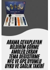 Akıllı Saat Çoklu Kordon Seçenekli Dokunmatik Ekran Nabız Sensörlü