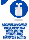 Akıllı Saat Gümüş Kasa Bluetooth Kulaklık Hediyeli Çok Fonksiyonlu İkili Set