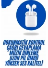 Akıllı Saat Gümüş Kasa Bluetooth Kulaklık Hediyeli Çok Fonksiyonlu İkili Set