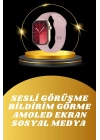 Akıllı Saat İos Andorid Destekli Arama Özeliği Sensörlü Bluetooth Bağlantılı