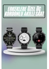 Akıllı Saat Ios Ve Android Tüm Telefonlara Uyumlu Çok Fonksiyonlu Amoled Ekran