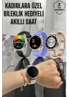 Akıllı Saat Kadınlara Özel Arama Cevaplayan Bluetooth Bağlantılı