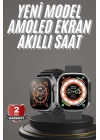 Akıllı Saat Kordon Hediyeli Güçlü Batarya Kapasiteli Titreşimli Bildirim Görme Unisex