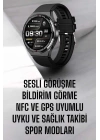 Akıllı Saat Nabız Sensörlü Bildirim Görebilen Spor Modları GPS Takibi