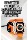 Akıllı Saat NFC ve GPS Uyumlu Uyku ve Sağlık Takibi Sesli Görüşme