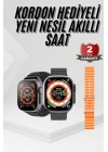 Akıllı Saat Sağlık Takibi Kalp Atışı Adımsayar Ultra Yeni Nesil nefes Egzersizi