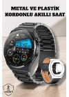 Akıllı Saat Sağlık ve Fitness Takibi Bluetooth Bağlantılı Dokunmatik Ekran