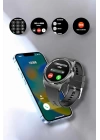 Akıllı Saat Sağlık ve Fitness Takibi Bluetooth Bağlantılı Dokunmatik Ekran