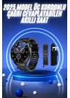 Akıllı Saat Yeni Nesil Üç Kordonlu Nabız Ölçer Çağrı Cevaplama