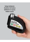 Alarm Disk Fren Kilidi Paslanmaz Çelik Motosiklet Scooter Bisiklet