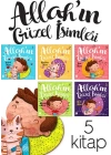 Allahın Güzel İsimleri Seti 1 (5 Kitap)