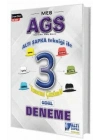 Altı Şapka Yayınları MEB-AGS Altı Şapka 3 Çözümlü Deneme