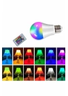 Ambiyans Aydınlatma RGB Led Lamba Kumandalı Renk Değiştirebilen