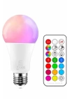 Ambiyans Aydınlatma RGB Led Lamba Kumandalı Renk Değiştirebilen