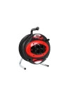 Amiral 50 Mt Makaralı 4lü Elektrik Uzatma Priz 3x2,5 Mm Siyah
