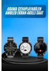 Amoled Ekran 3 Kordonlu Akıllı Saat 5.0 Bluetooth Bağlantılı Android ve İOS Uyumlu