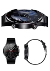 Amoled Ekran Metal Deri Silikon Kordonlu Uyku ve Sağlık Takibi