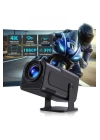 Android Projeksiyon Siyah Taşınabilir Sinema Projektörü 4k 1080p Ev Sineması Bluetooth