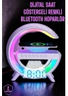 Android Uyumlu Akıllı Bluetooth Hoparlör Kablosuz Şarj Cihazı Standı