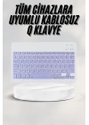 Android ve İOS Uyumlu Bluetooth Kablosuz Türkçe Q Klavye Renkli
