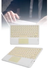 Android ve İOS Uyumlu Bluetooth Klavye Touchpad Slim Kablosuz Wifi Q Klavye
