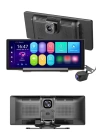 Android ve İOS Uyumlu Ön Arka Çift Kameralı Araç Ekranı Dokunmatik CarPlay
