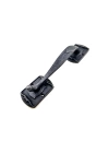Antika Tarz Dekoratif Pirinç Ayak Tip Büyük Kapı Çekme Kolu - 220x50mm, Oksit