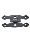 Antika Tarz Dekoratif Pirinç Dar Menteşe - 75x39 Mm, Oksit