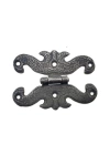 Antika Tarz Dekoratif Pirinç Kelebek Menteşe - 63x45 Mm, Oksit