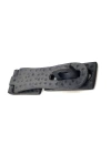 Antika Tarz Dekoratif Pirinç Sandık Askısı - 70x27 Mm, Oksit