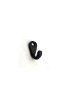 Antika Tarz Dekoratif Pirinç Tekli Mini Askı - 27x11 Mm, Oksit