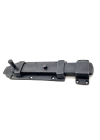 Antika Tarz Dekoratif Pirinç Yassı Kapı Sürgüsü - 55x215 Mm, Oksit