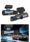 Araç İçi Full Hd Kamera Ön ve Arka Kameralı Ekranlı Araç Kamerası