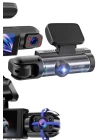 Araç İçi Full Hd Kamera Ön ve Arka Kameralı Ekranlı Araç Kamerası