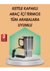 Araç İçi Isıtıcı Termos Bardak Paslanmaz Çelik