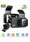 Araç İçi Kamera Wifi Özellikli Ekranlı Ön Ve Geri Görüş Kameralı Mikrofonlu 3 İnç Hd