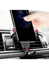 Araç İçi Klima Izgarasına Takılabilen Plastik Oto Telefon Tutucu Gravity