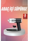 Araç İçi Süpürge Kablosuz Şarjlı Elektrikli Süpürge Elde Taşınabilir