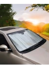 Araç Ön Cam Güneşlik Katlanabilir UV Koruma Ford Focus Renault Megane Skoda Superb Honda Civic