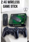 Atari Oyun Konsolu 2000 Oyunlu Game Stick 2.4G Wireless