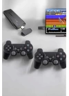 Atari Oyun Konsolu 2000 Oyunlu Game Stick 2.4G Wireless