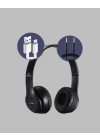 Ayarlanabilir Baş Bandı ve Yumuşak Kulak Yastıklı Bluetooth Kulaklık