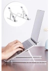 Ayarlanabilir Dizüstü Destek Tabanı Tamamen Katlanabilir Taşınabilir Laptop Yükseltici